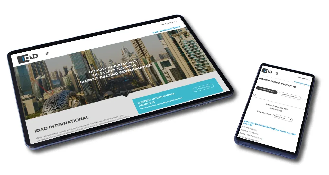 IDAD website development