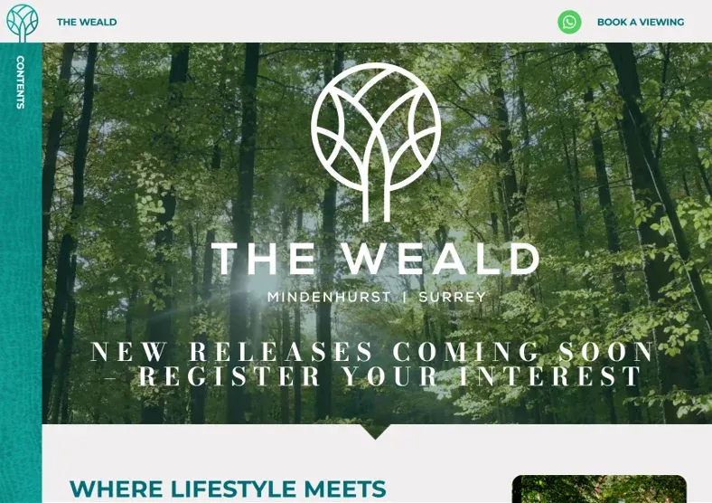Website development - The Weald