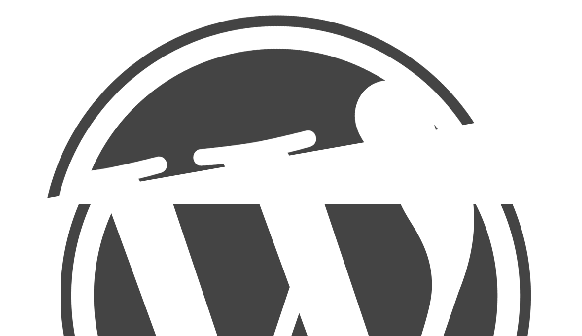 wordpress logo with its head cut off